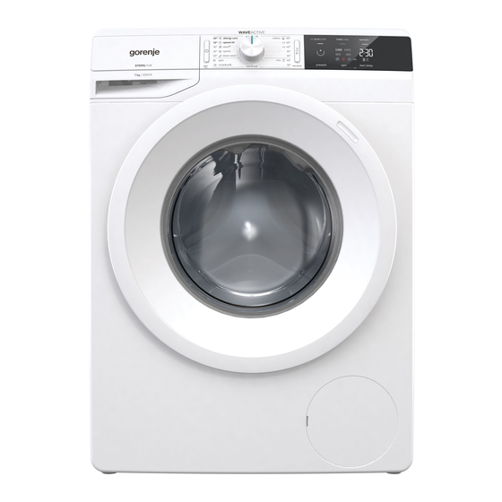 Gorenje WEI843A Detailed Instructions For Use