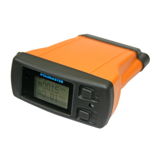 Polimaster PM1704A Operation Manual