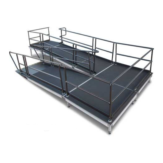 Wenger ADA COMPLIANT DISABILITY RAMP Installation Instructions