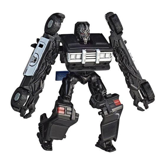 HASBRO TRANSFORMERS BARRICADE BUMBLEBEE INSTRUCTIONS Pdf Download ManualsLib