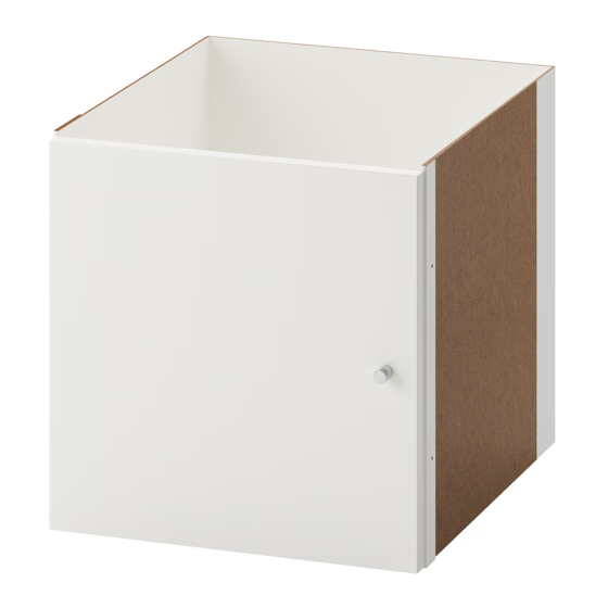IKEA KALLAX ASSEMBLY INSTRUCTIONS MANUAL Pdf Download ManualsLib