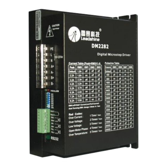 LEADSHINE DM2282 USER MANUAL Pdf Download | ManualsLib
