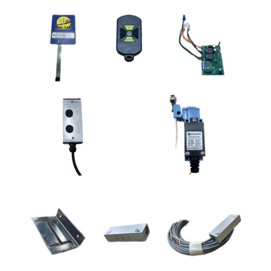 Galaxy 1M2S Lift Control Box Manuals
