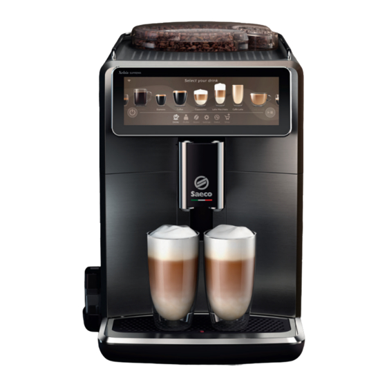 SAECO XELSIS SUPREMA MANUAL Pdf Download ManualsLib