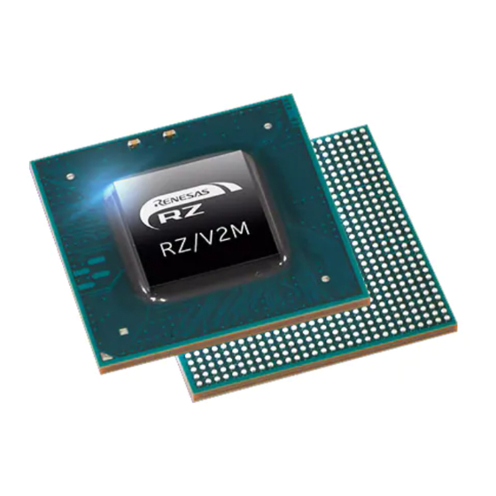 RENESAS RZ/V2M STARTUP MANUAL Pdf Download | ManualsLib