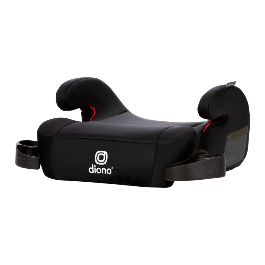 Diono Solana 2 - Booster Seat Manual
