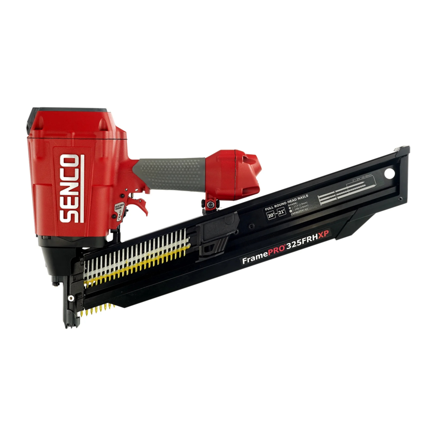 Senco FramePro325 FRHXP, FramePro350 FRHXP - Framers Manual