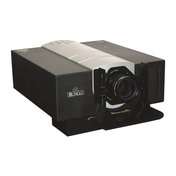 Runco RS-1100 CineWide User Manual