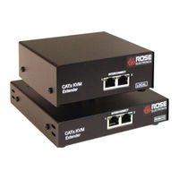 Rose Electronics CAT5 Installation And Operation Manual