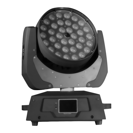 RASHA PROFESSIONAL KABOOM 648 Quick User Manual