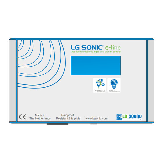 LG sonic e-Line User Manual