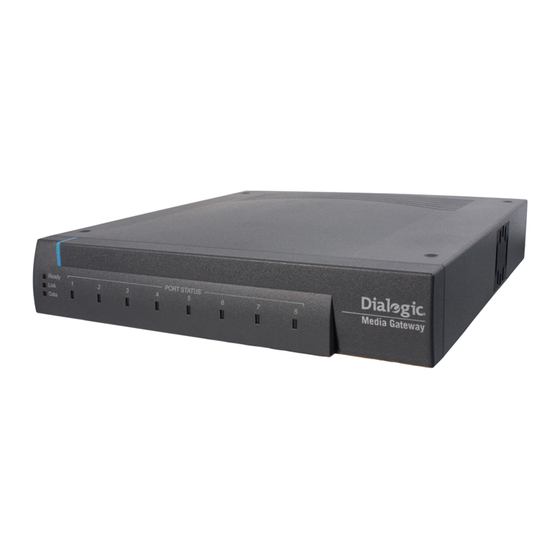 Dialogic 2000 Series Getting Started Manual
