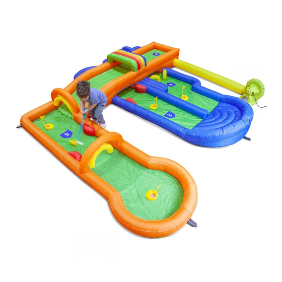 LifeSpan Kids Tee Off Inflatable Mini Golf Play Centre User Manual