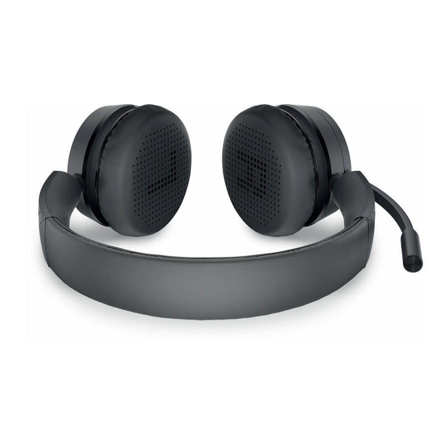 Dell Pro Wireless Headset Manuals