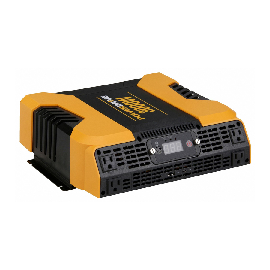 PowerDrive PD1000, PD1500, PD2000, PD3000 - Power Inverter Manual ...