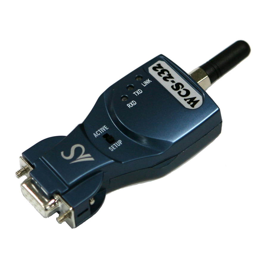 SystemBase WCS-232 v4.0 - Wireless/Serial(RS232) Converter Manual ...