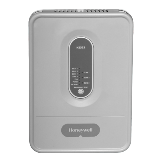 HONEYWELL HZ322 TRUEZONE INSTALLATION MANUAL Pdf Download ManualsLib