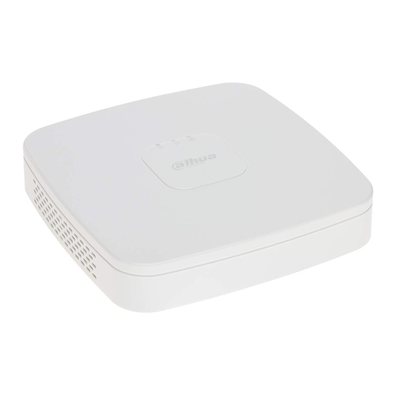 Dahua Lite NVR2104-4KS2 User Manual