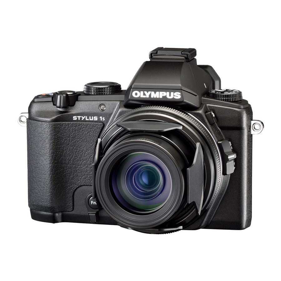 Olympus STYLUS 1s Digital Camera Quick Start Guide ManualsLib