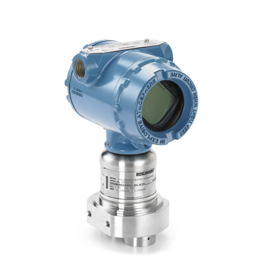 EMERSON ROSEMOUNT 3051S MANUAL Pdf Download ManualsLib