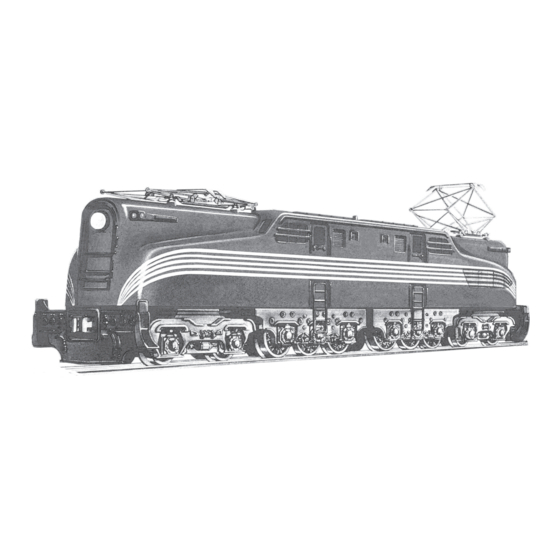 Lionel 2340 GG-1 LOCOMOTIVE Instructions Manual