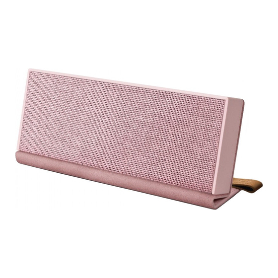 Fresh 'N Rebel ROCKBOX FOLD Manual