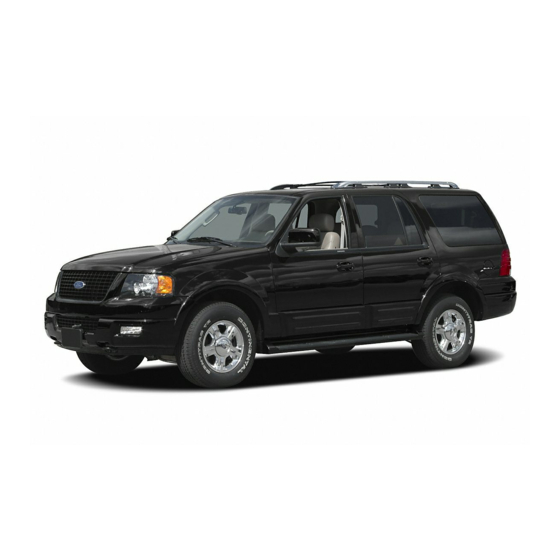 Ford 2006 Expedition Quick Reference Manual
