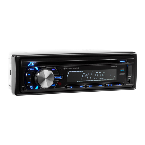 Planet Audio P380UA User Manual