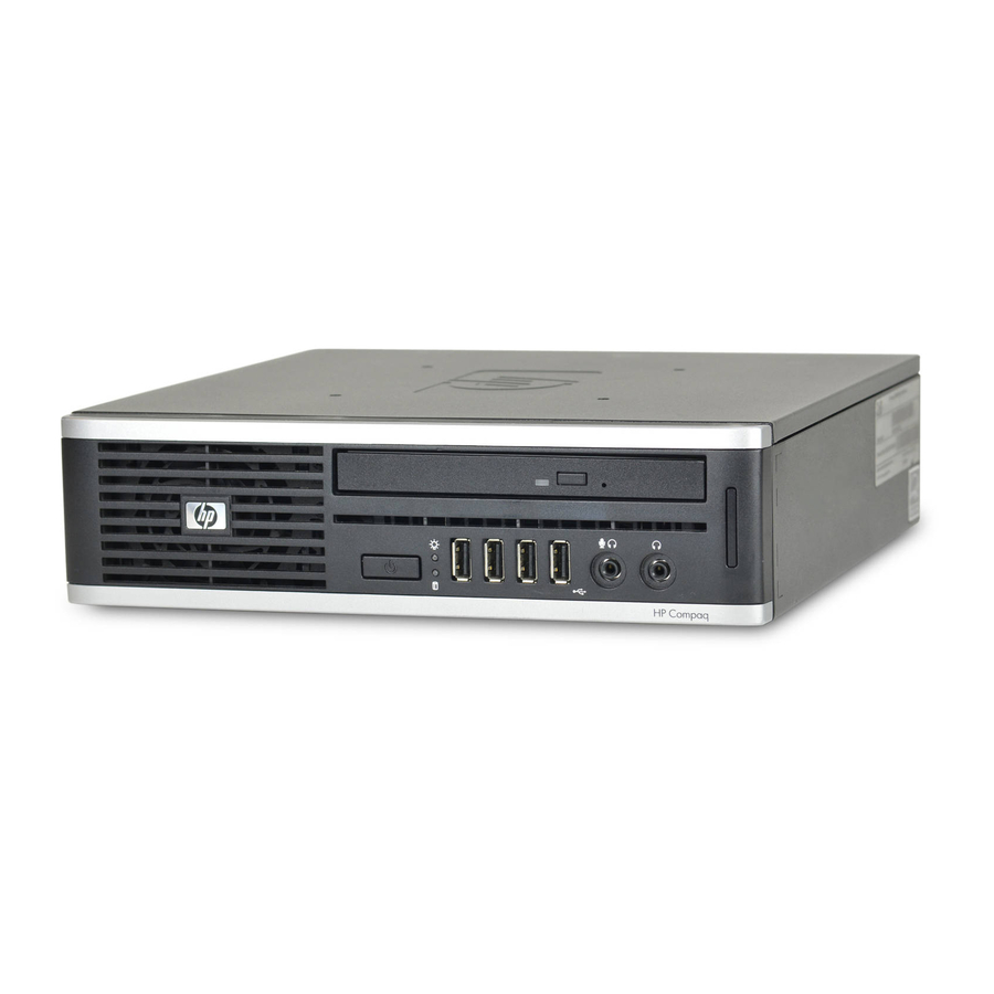 HP COMPAQ 8000 Manuals