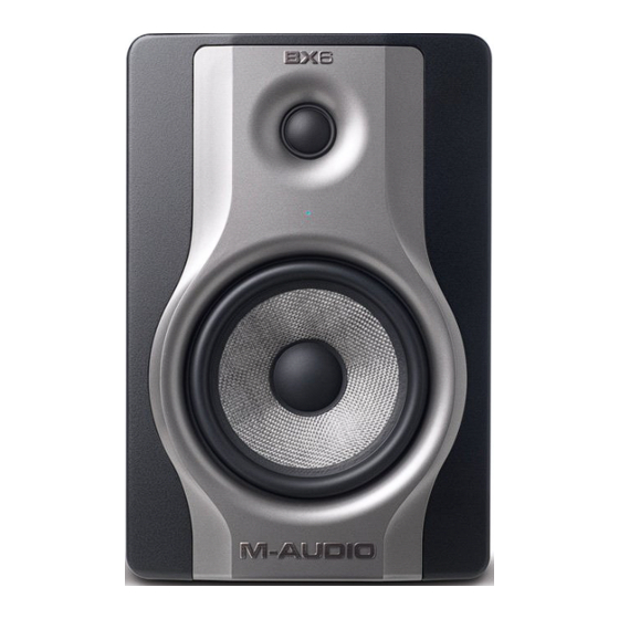 M-Audio BX6 Carbon User Manual
