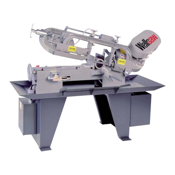 Wellsaw 613 Operating & Maintenance Manual