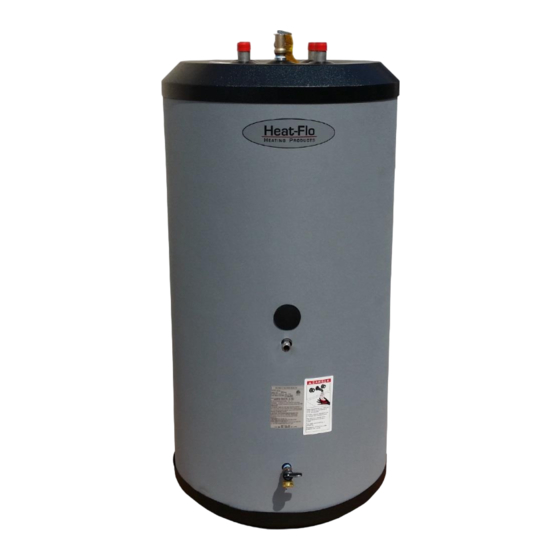 Heat-Flo 115-HO-C Indirect Water Heaters Manuals