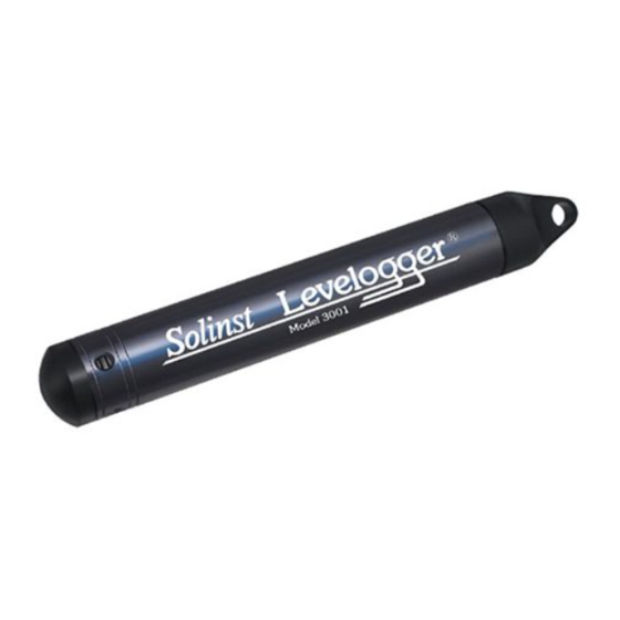 Solinst Levelogger 3001 Communications Manual