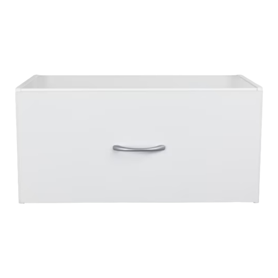 Rubbermaid FASTTRACK CLOSET 2060983 Instructions Manual