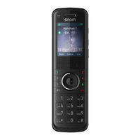 Snom M55 SIP DECT Handset Quick Installation Manual