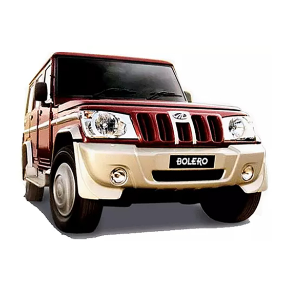 MAHINDRA SCORPIO VLX 2007 DIAGNOSTIC MANUAL Pdf Download ManualsLib