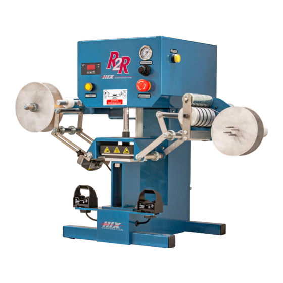 HIX R2R OWNER'S MANUAL Pdf Download | ManualsLib