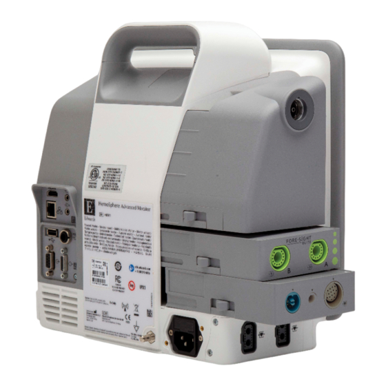 EDWARDS HEMOSPHERE CLEARSIGHT HEMCSM10 MANUAL Pdf Download ManualsLib