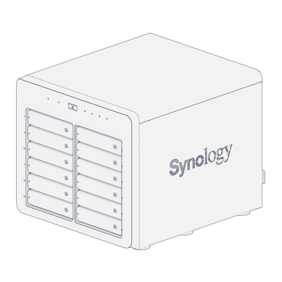 Synology NAS DS3622xs+ Hardware Installation Manual