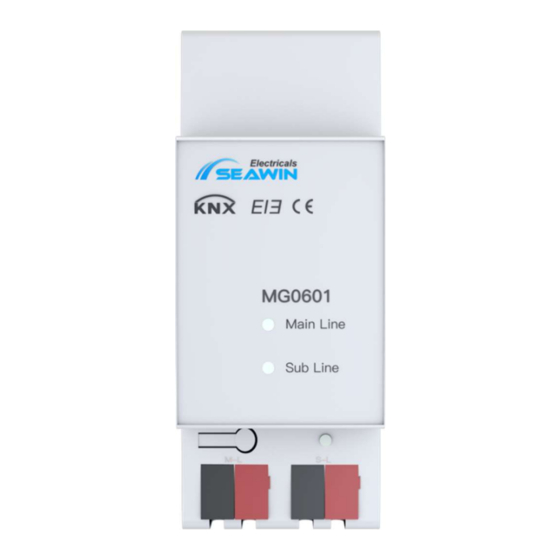 SEAWIN Electricals MG0601 Manual