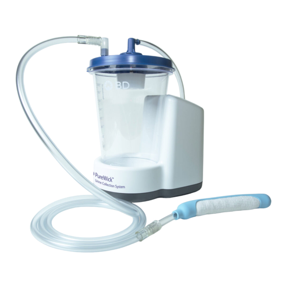 BD PureWick PW200E User's Manual And Warranty