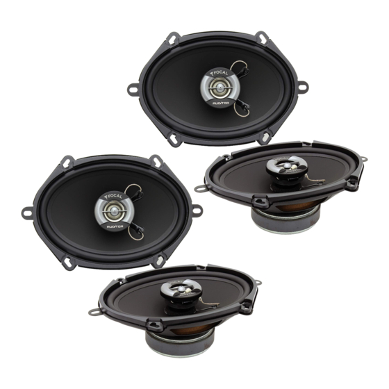 Focal Auditor R-570C User Manual