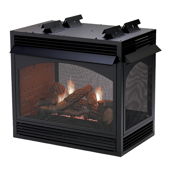 White Mountain Hearth VFP36SP32EP-1 SEE-THROUGH Installation Instructions And Owner's Manual