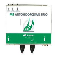 MS Schippers MS AutoHoofClean walk-through mat 0605036 Manual