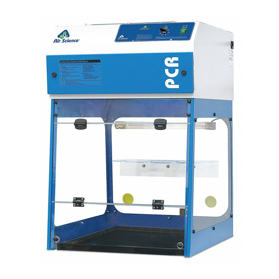 Air Science PURAIR-PCR User & Service Manual
