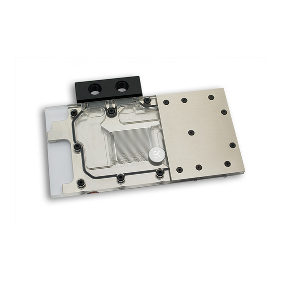 ekwb EK-FC R9-290X Installation And Mounting Manual
