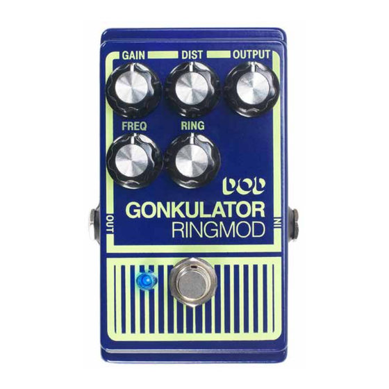 DOD GONKULATOR Quick Start Manual