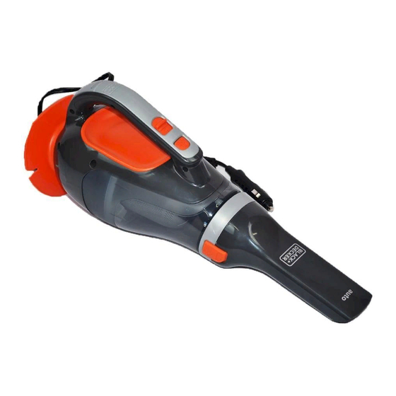 Black+Decker BDCV610-LA Instruction Manual
