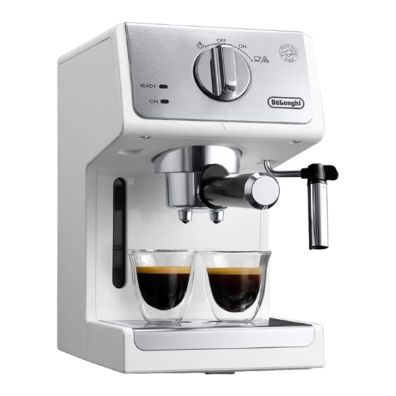 DeLonghi ECP3220W Manual