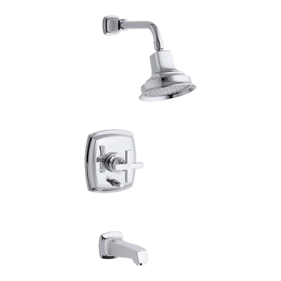 Kohler K-T16225 Homeowner's Manual